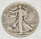 1942 S  Walking Liberty Silver Half Dollar