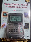 Seiko DF4022 World Travel Alarm Clock & Phone Organizer - New  1997