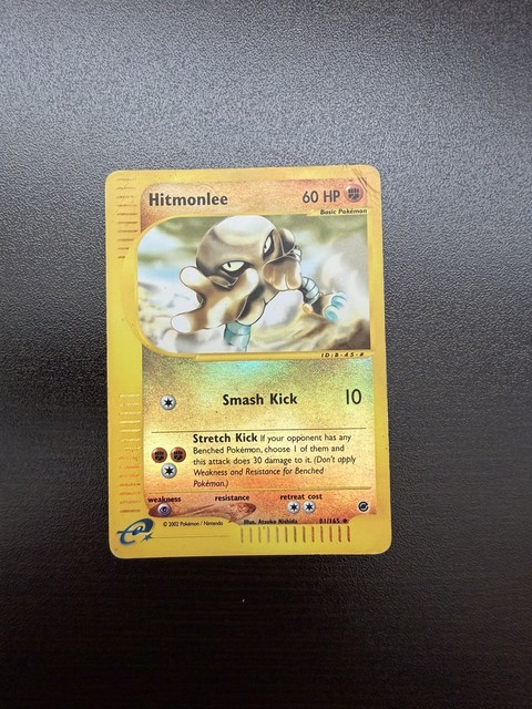 Hitmonlee [Reverse Holo] #81 (Expedition (2002))