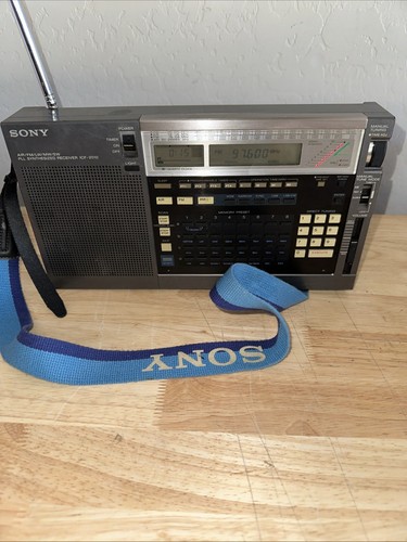 Sony ICF-2010 PLL Synthesized Receiver AIR/FM/LW/MW/SW Shortwave Radio * AS IS