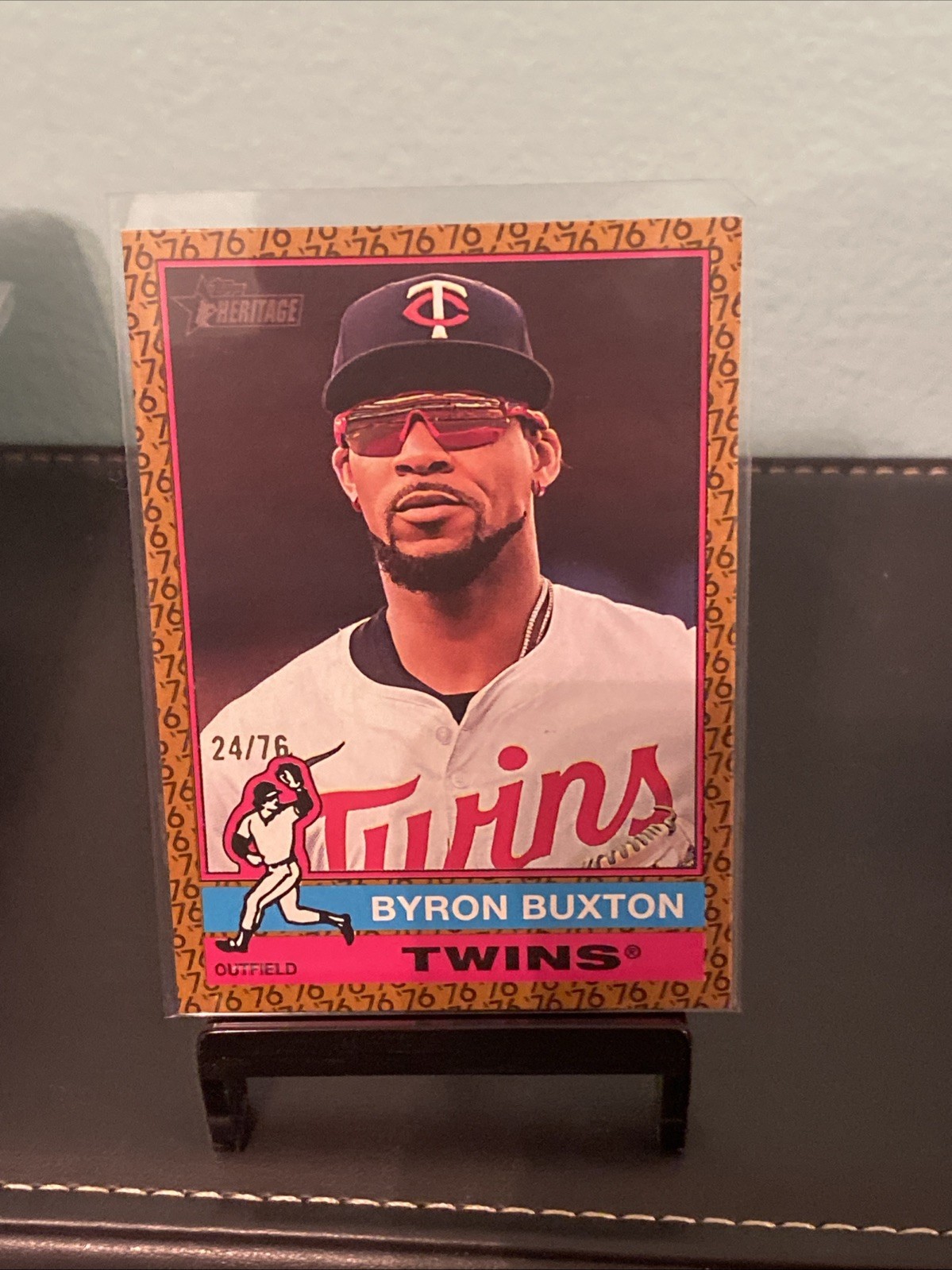 2025 Topps Heritage - Byron Buxton #282 Color of the Year /76