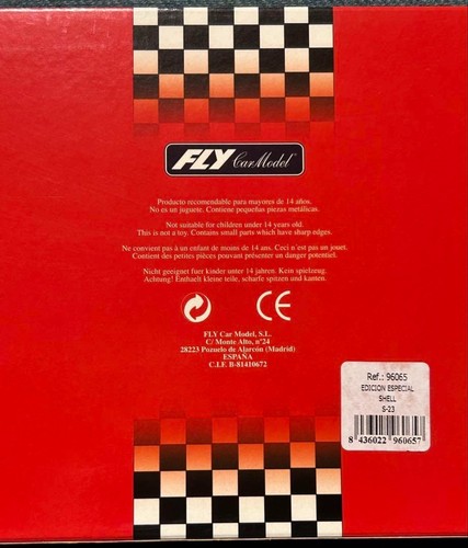 FLY Slot Car Ferrari & Porsche Team Shell 1/32 Scale Display Model - Picture 9 of 10