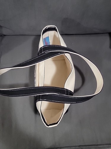 BAGGU×HELLO KITTY FRIENDS BESTICKTES LOGO SCHWERE CANVAS SCHULTERTASCHE BEUTELTASCHE - Bild 12 von 16