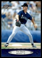 1997 Upper Deck Pepsi Seattle Mariners Tim Davis Seattle Mariners #M16