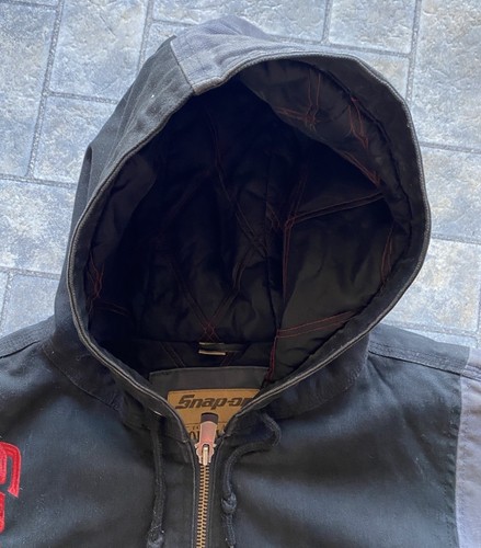 Snap On Jacket Coat Men’s Large Logo Tough And Workwear Durable Flaws Wear - Picture 8 of 24