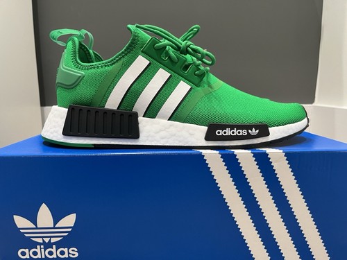 Adidas NMD_R1 grün/wolkenweiß/kernschwarz IF6802 Größe 10 - Bild 2 von 9
