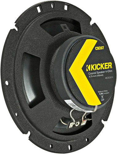 💥BRAND NEW💥KICKER 46CSC674 CSC67 6.75 300W CAR AUDIO COAXIAL SPEAKERS PAIR - Picture 4 of 22