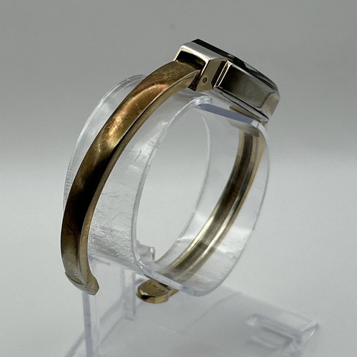 Elgin 2 Women's Watch ELS32 Heart Themed Black Dial Cuff Style NEW BATTERY 6.5" - Picture 4 of 9
