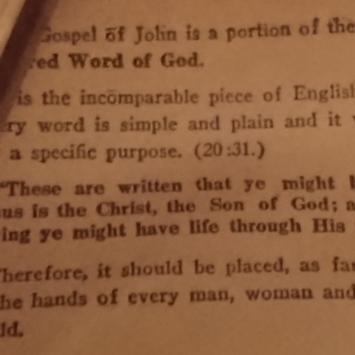 Vintage Booklet, The Gospel of John The Apostle, T. C. Horton, Moody Press 1950 - Imagen 9 de 11