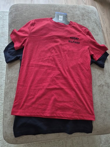2 X Tommy Hilfiger Niños Polo y Camiseta 10-12 Años + ¡RÁPIDO REINO UNIDO🇬🇧 POST! ORP £18.99 - Imagen 3 de 5