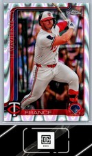 2025 Topps Chrome #228 Ty France RayWave Refractors