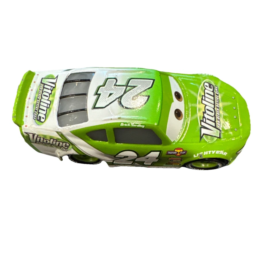 Toy Racers Disney Pixar Cars 3 NO.24 Brick Yardley Diecast Vehicle 1:55 B21#3 - Image 2 of 4