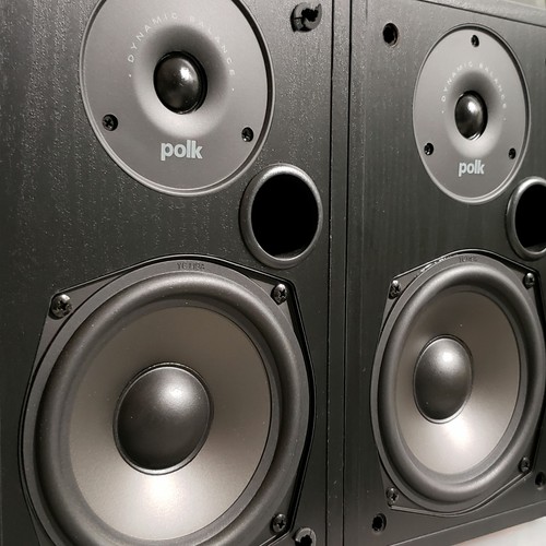 Polk Audio R15 Bookshelf Monitor Speakers Pair 100w Excellent Condition & Sound - Bild 3 von 8