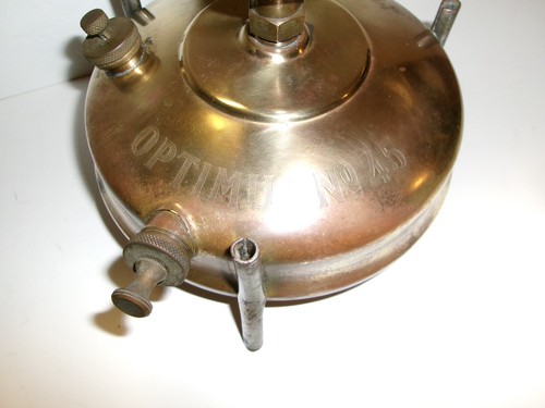 Vintage Optimus No. 45 Brass Camp Cook Stove Made in Sweden UNTESTED - AS IS - Bild 5 von 16
