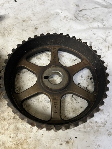 Par de engranajes de distribución de árbol de levas Mitsubishi Eclipse 1995-1999 polea 420A D45 - Imagen 2 de 8