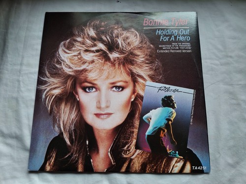 BONNIE TYLER HOLDING OUT FOR A HERO 1984 12" vinyl EP *MINT UNPLAYED*