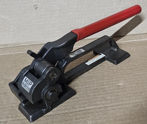 MIP-1200 Compact Feedwheel Steel Strap Tensioner MADE IN USA Excellent Condition