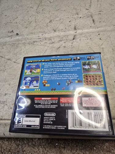 New Super Mario Bros. (Nintendo DS, 2006) - SOLO custodia e manuale - Foto 2 di 5