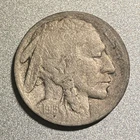 1915-S Key Date Buffalo Nickel. Full Horn Details. Holo-restored Coin (A)