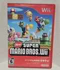 New Super Mario Bros. Wii (Nintendo Wii, Nintendo, E, US) CIB
