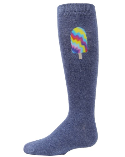 Girls' Tie-Dye Popsicle Knee-High Socks - Picture 2 of 4