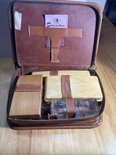 VINTAGE SOVEREIGN MEN'S TRAVEL KIT IN BOX New But Missing The Comb