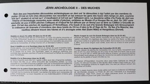 Jersey Stamps "Jersey Archaeology II-Buried Treasure" Presentation Pack 2011 - Picture 5 of 5