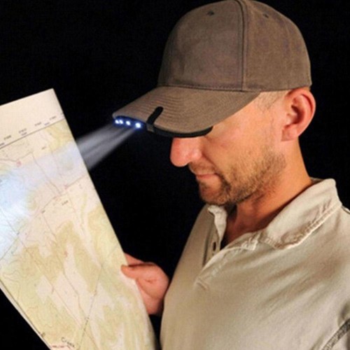 -Outdoor Hot Clip On 5LED Head Cap Light Head Lamp Hunting Camp Fishing - Au - Picture 11 of 13