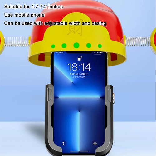 Cute God of Wealth Holder Mobile Stand for Electric Motorbike Motorcycle - Photo 13 sur 17