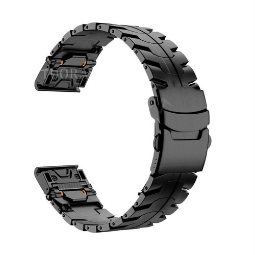 22/26mm Armband Metall Ersatz für Garmin Fenix E/8/7/7X 6/6X Pro/5/5X Plus 3HR - Bild 17 von 24