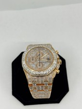 Audemars Piguet Royal Oak Offshore 18k Rose Gold Diamonds The Brick 2