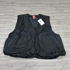 Nike Tech Woven Lightweight Vest Loose Men’s Size Large HM4262-010 Black $180