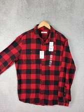 Sonoma Goods For Life Shirt Mens Large Red Pl...