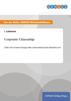 Corporate Citizenship I. Lukmann