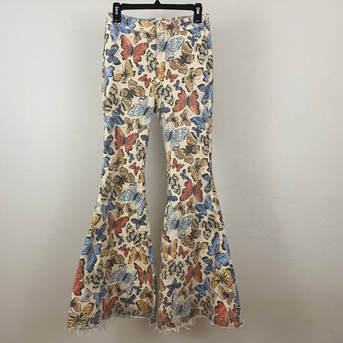 We The Free - Free People Just Float On Printed Flare Jeans - Bright Combo - 27 - Bild 1 von 11