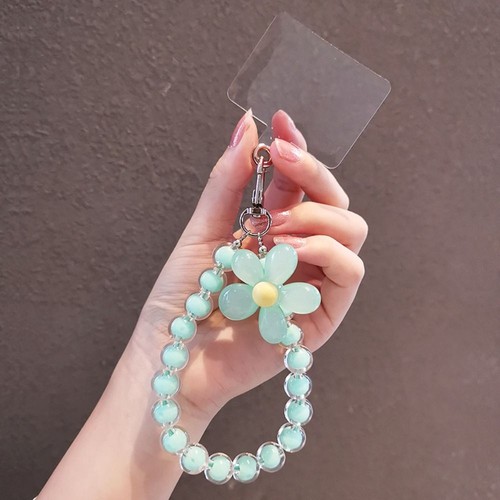 Wrist Strap Mobile Phone Case Pendant Macaron Color Car Keychain - Photo 11 sur 14