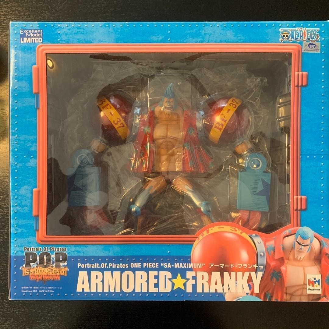 フランキー　maximum P.O.P SA-MAXIMUM - Armored Franky | Megahouse