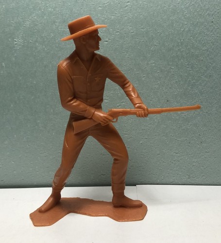 Marx Original 6 Inch: 5 Western Figures in 2 shades #2 +, 1963 - Picture 4 of 9