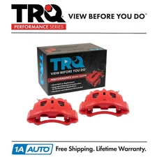 TRQ Performance Front Performance Brake Caliper Set Fits Chevrolet GM