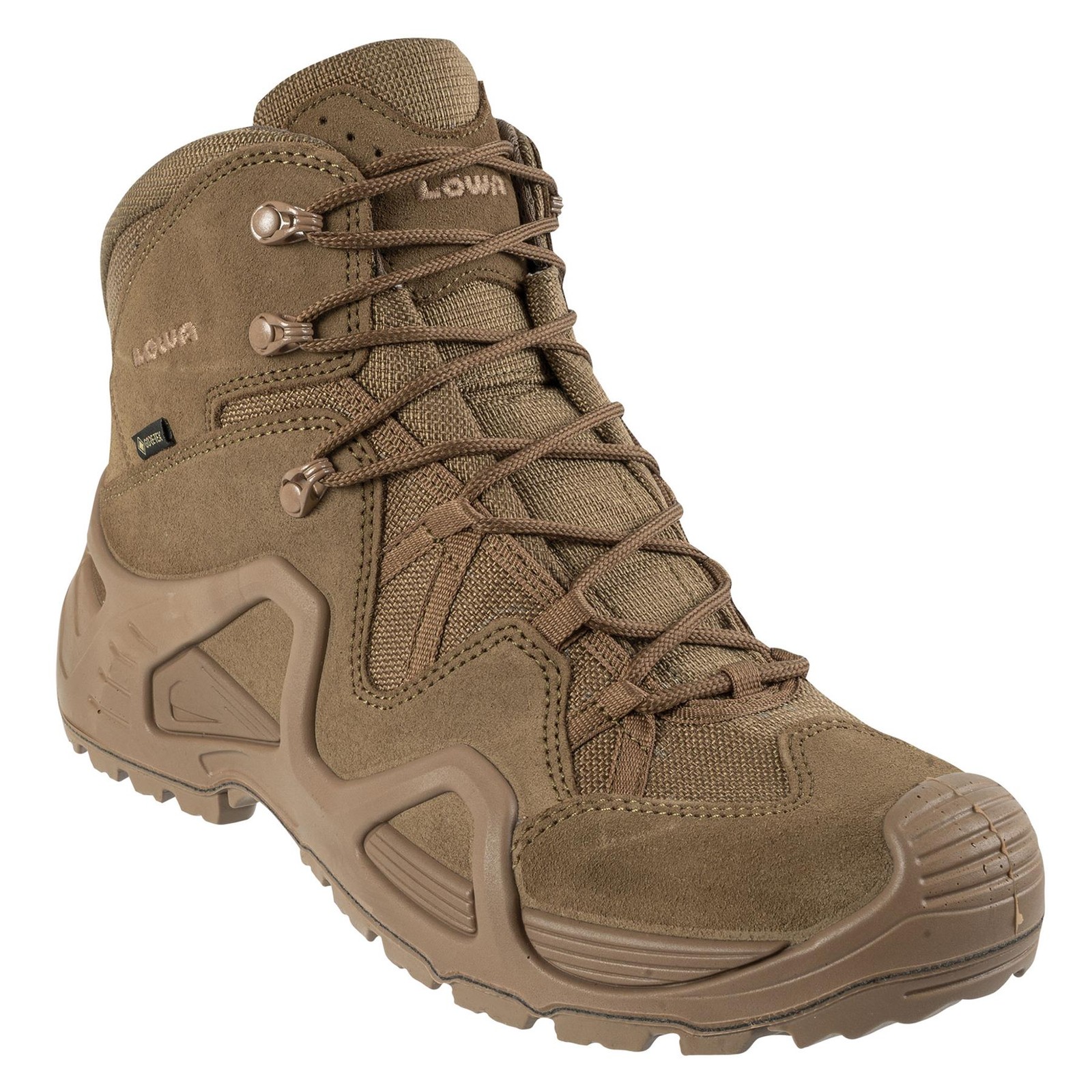 Zapatos tácticos Lowa Zephyr GTX Mid TF resistentes al agua GORE-TEX® membrana coyote