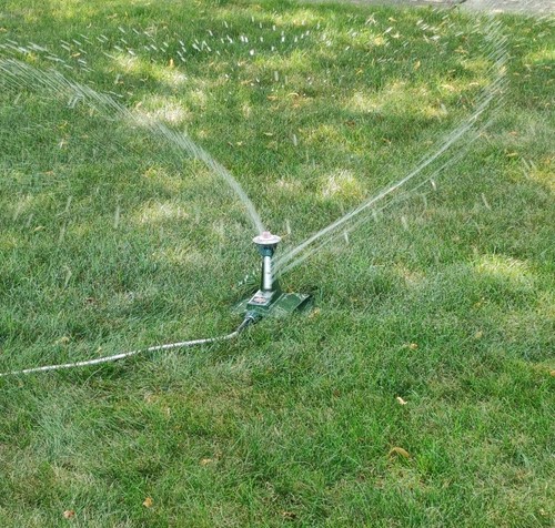 Vintage Sunbeam Rain King K4M Lawn Sprinkler Automatic - See - Picture 10 of 10