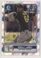 2020 Bowman Spanning The Globe Chrome Atomic Refractor Andres Munoz Rookie RC