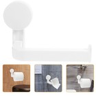 Suction Cup Paper Roll Holder for Bathroom Wall Mount Towel Rack Design