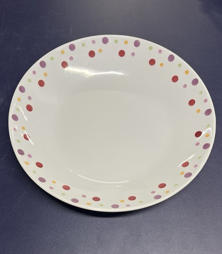 Pampered Chef Simple Additions Large Polka Dot Pasta Serving Bowl 13.5" - Picture 7 of 8