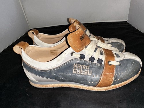 Kamu-Gutsu Herren Mode Turnschuhe Low Top Gr. 40 EU 7 US Made Italy - Bild 4 von 17