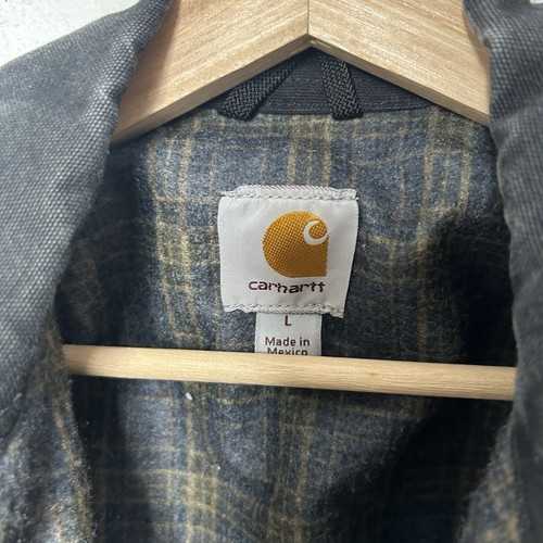 Y2K Carhartt Blanket-Lined Detroit Jacket "Deep Blue" J97 DPB - Bild 11 von 13