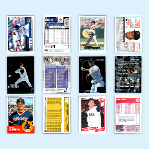 Roger Clemens Lot 70 Baseball Cards 1998 Bowmans Best Toronto Blue Jays Set MLB - Picture 11 of 15