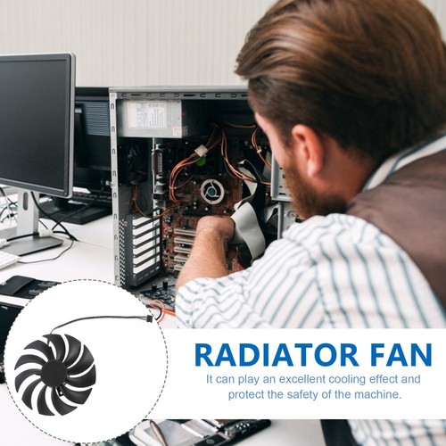 Computer Kühlung Pads Silent Lüfter Computer GPU Luftkühler Ruhigen Stillen Fan - Bild 8 von 12
