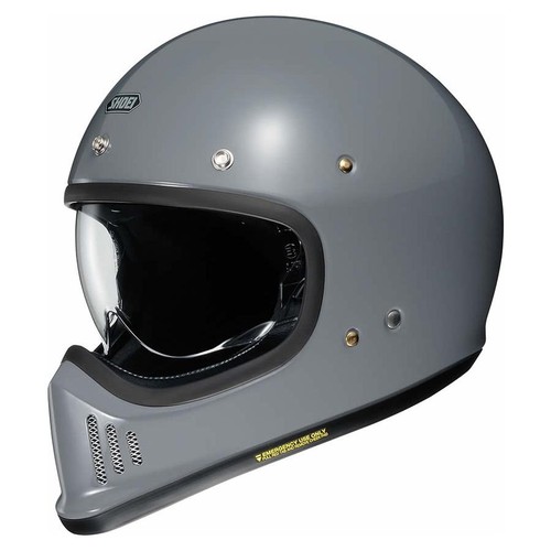 Casco de moto Shoei Ex Zero gris basalto - Imagen 1 de 4