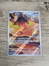 Magby Pokémon Trading Card Game Holofoil Full Art Pokémon Card 186/182 Paradox R